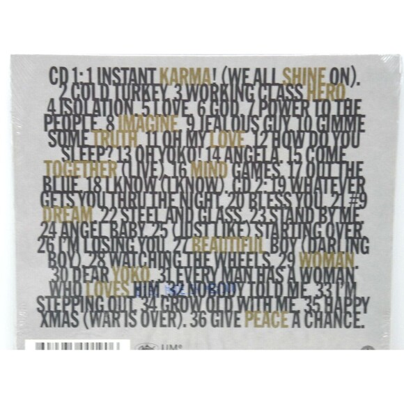 Gimme Some Truth by John Lennon (CD, 2020) SEALED - Picture 4 of 4